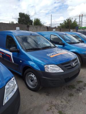 Автопарк Почты России в Рязанской области пополнили восемь новых фургонов